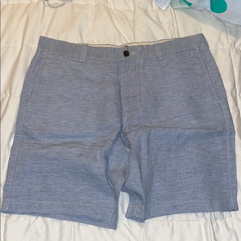 NWT Men’s 9” Seersucker Linen Shorts - J.Crew